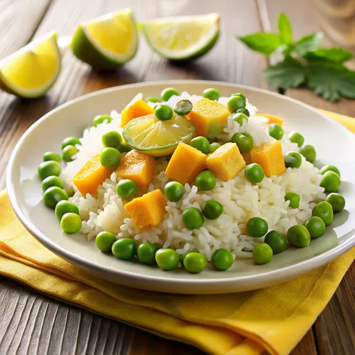 Nasi Kacang Hijau Mangga